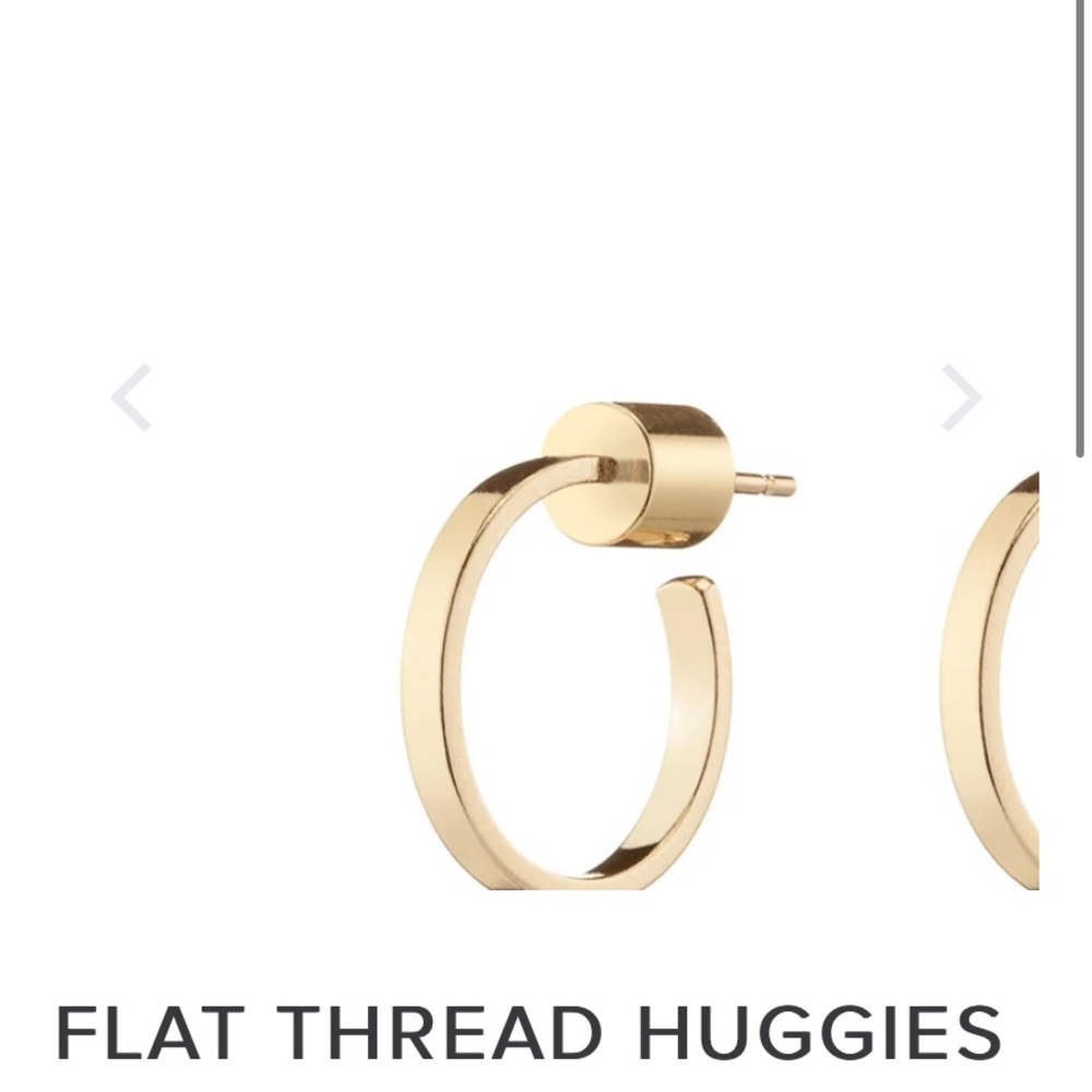 Jennifer Fisher 10K YELLOW GOLD PLATED BRASS
